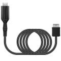Miniatyrbilde 3 av 5: For Playstation 2 Ps2 til HDMI-kompatibel adapterkabel Hd Rca Av Audio Video X1 [DB]