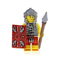 Miniatyrbillede 3 af 4: 21 stk. romersk centurion soldat minifigurer hær legetøjssæt til børns samling [YD]