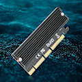 Miniatyrbillede 7 af 8: PCI E 3.0 16x m.2 NVME SSD-adapterkort PCIE til M-nøgle NGFF PCIE 4X 8X 16X-udgang 0.1