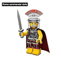 Miniatyrbillede 2 af 4: 21 stk. romersk centurion soldat minifigurer hær legetøjssæt til børns samling [YD]