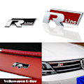 Miniatyrbillede 7 af 7: 2ST Bil Trunk Metal Rline R-LINE Emblem Badge Sticker