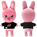 Miniatyrbilde 2 av 2: 20cm Kpop Stray Kids Skzoo Tegneserie Plysjdukke Ny Stil SKZ Design for Fans (Dwaekki) Pig Rabbit