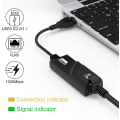 Miniatyrbilde 2 av 5: USB Ethernet-adapter, USB 3.0 til RJ45 Ethernet-adapter, Nettverk 1