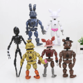 Miniatyrbild 3 av 5: 6 st Five Nights at Freddy's Actionfigur FNAF Toy Bonnie Foxy