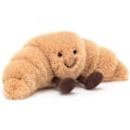 Miniatyrbilde 1 av 5: Jellycat Amuseables Croissant Kosebamse, Liten 8,5 tom | Bakverksplysj | Morsom gaveidé