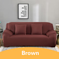 Miniatyrbilde 7 av 9: Elastisk Stretch Sofatrekk 1/2/3/4 Seter Trekk Sofabeskyttelse for Universelle Sofaer Seksjonssofaer L-formede Trekk 021[CH] 21 Size-2(145-185cm)1pc