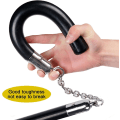 Miniatyrbild 5 av 5: (1 st) Säkra Nunchucks i Solid Gummi för Träning med Stålkedja och Kullager, Övning, Träning