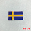 Miniatyrbillede 3 af 4: (Kvadratisk svensk flagga + fyrkantig Volvo-logotyp + VOLVO parallellogram +