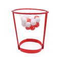 Miniatyrbillede 4 af 4: Hovede Basketball Hoop med 20 Bolde Justerbar Hovede Hoop Spil Skydning Bold Udendørs Sport Børn Uddannelsesmæssige Legetøj Spil
