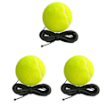 Pikkukuva 1 / 4: Joustava tennispallo narulla yksinharjoitteluun ja -harjoitteluun[YD] 3pcs
