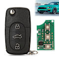 Miniatyrbillede 8 af 10: Bil Flip Nøgle Fjernbetjening 4D0837231A 4D0837231A[YDE] 4D0837231A 4D0837231A