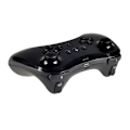 Miniatyrbilde 2 av 3: Wii U-kontroller, oppladbart Bluetooth-dobbelt analog kontroll Black