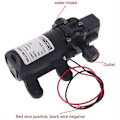 Pikkukuva 2 / 5: RV Vattenpump 12V DC 12V 60W 130FT 6L/min Högtryck Vattenpump Membran Primer Pump RV Vattenpump (Spänning: 12V)