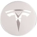 Miniatyrbild 5 av 5: Tesla Model 3/X/S/Y Navkapselskruv Navkapsel Dekorationsskydd Modifieringstillbehör Silver (FMY)
