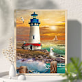 Pikkukuva 3 / 5: Timanttimaalaus Neliö 40x50 cm DIY 5D Timanttimaalaus Suuri Fo