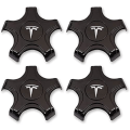 Miniatyrbillede 1 af 5: 4 stk Tes-la Model 3 Center Caps Navkapsler Dæksel, Hjulnav Dæksel Wh