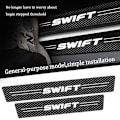Miniatyrbild 2 av 5: Kolfiber dörrtröskelskydd Suzuki Swift 2005-2015 2016 bildörr dörrtröskelskydd