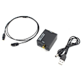 Miniatyrbilde 5 av 5: USB DAC Forsterker Digital til Analog Konverter RCA R/L og Dekoding med Optisk USB