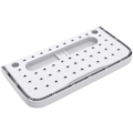 Miniatyrbilde 4 av 7: Skoholder sammenleggbar veggmontert 4 stk, hylle sammenleggbar hengende hylle for skooppbevaring uten boring, stk grå Grey