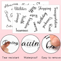 Miniatyrbillede 4 af 5: A6 Budgetmappe Kontantkuvert Planner System Organizer med Bu Style9 Style9 A2