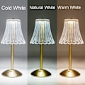 Miniatyrbillede 3 af 5: Trådløs LED-bordlampe, batteridrevet bordlampe, dæmpbar LED-bordlampe, natlampe, skrivebordslampe, bordlampe til stue, soveværelse, 3 farver