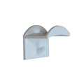 Miniatyrbillede 2 af 4: 10 stk Hatteholder Organizer - Væghængt Baseballkasket Holder, Sort White