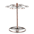 Miniatyrbillede 2 af 5: Rødvinsglasholder, 6-delt glasstativ, fritstående opbevaringsstativ til vinglas