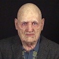 Miniatyrbild 1 av 8: Halloween latexmask - gammal man dekor realistisk ansiktsmask för mänsklig rynka A