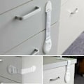 Miniatyrbilde 10 av 10: 10 stk Skaplåser med Stropper white