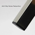 Miniatyrbillede 4 af 4: 40 stk firkantede plastpropper 20 mm x 20 mm sorte firkantede rørpropper firkantede rørindsatser plastendestykker til møbelben skabsreoler stolben
