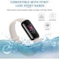 Miniatyrbillede 4 af 5: Fitbit Luxe-armbånd - 4-pak bløde silikonearmbånd