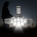 Miniatyrbillede 4 af 6: 50000LM USB LED-lygte Projektor Genopladelig 18650