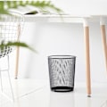 Miniatyrbild 5 av 5: Rund mesh-papperskorg, förtjockad rostfri mesh