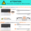 Miniatyrbilde 3 av 5: Etui for MacBook Air 13 tommer Etui A2337 A2179, rosa