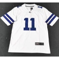 Miniatyrbillede 2 af 3: Micah Parsons Navy Dallas Cowboys Reissue Jersey för män, vit - S