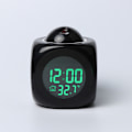 Miniatyrbillede 2 af 3: Projektor Vækkeur Digitalt ur Projektor i loftet med Voice Talking Temperatur Display