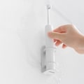 Miniatyrbillede 2 af 5: 2-pak Elektrisk Tandbørsteholder Vægmontering (Hvid)