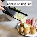 Miniatyrbild 4 av 5: Ostsmältare Raclette Grill Ostsmältande Panna Med Silikon Spackel Icke-klibbig Rotaster Bakplåt