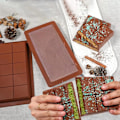 Miniatyrbillede 3 af 5: 2-pak chokoladeforme, silikoneform til chokolade A