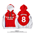 Miniatyrbilde 2 av 3: Arsenal fotballdrakt genser hettegenser for barn No.7 Saka 130
