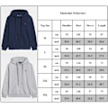 Miniatyrbilde 3 av 3: PoloRalphLauren Oversized Ensfarget Genser for Menn - Herre Rund Hals Langermet Casual Hettegenser Lett Løstsittende Genser E E L