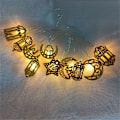 Miniatyrbillede 5 af 5: 1,65m 10LED Eid Mubarak Ramadan LED Lysstreng Ramadan Lanterne