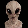 Miniatyrbillede 2 af 6: Halloween latexmaske - gammel mand dekor realistisk ansigtsmaske til menneskelig rynke G