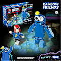 Miniatyrbillede 4 af 5: 8 stk 2023 Roblox Rainbow Friends Døre Byggeklodser Figurer Saml Model Børn Julegave