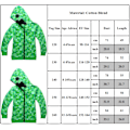 Miniatyrbild 4 av 4: Minecraft Zip Hoodie Jacka Långärmad Topp för Pojkar 120cm