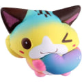 Miniatyrbillede 5 af 5: Squishies Katte Kærlighed Hjerte Kawaii Blød Squishy Langsomt Stigende Duftende Dyr Squishies Stressaflastende Legetøj Prime Collection Gave 1 stk
