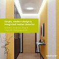 Miniatyrbillede 2 af 3: LED Loftlampe med Bevægelsessensor Automatisk Lysarmatur til Udendørs Balkon Garage Indgangsgang Gang Rund Lysarmatur Let at