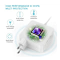 Miniatyrbillede 4 af 4: GLiving 85W MagSafe 2 T-TIP oplader, kompatibel med MacBook Air-oplader