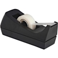 Miniatyrbild 2 av 4: Tejpdispenser för skrivbord - halkfri bas - viktad tejprulledispenser - perfekt för kontor, hem, skola (tejp ingår ej) - (2-pack)