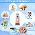 Miniatyrbild 4 av 5: B7000 Strasslim för hantverk, 110 ml 3,7 fl.oz Transparent B-7000